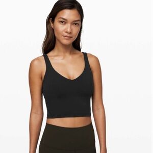 Black lululemon align tank